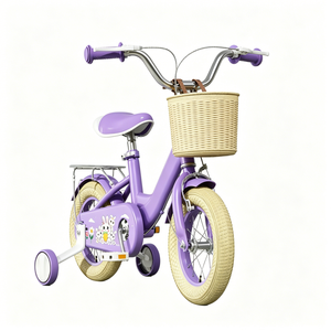 Bicicleta de Montaña Infantil Personalizada al por Mayor, Mini Bicicleta de 16 Pulgadas con Cuadro de Acero, Una Velocidad, Ruedas de Entrenamiento, Frenos y Plástico - Product Image 4
