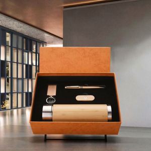 Factory Direct Sales of High-capacity Wood <b>Insulated</b> Cup Pen USB Keychain Luxury Back to School Gift <b>Box</b> Products - Product Image 3