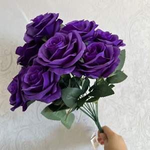 <span class=keywords><strong>Precio</strong></span> al por mayor Multi cabeza rosas holandesas flores artificiales a granel boda pasillo arco telón de fondo reutilizable seda rosas artificiales - Product Image 2