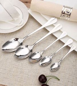 Manufacturer Wholesale Kitchen Eating Rice Soup Dessert Rice Soup Salad Silverware Tablespoon Cutlery <b>Coffee</b> <b>Spoon</b> Dinner <b>Spoon</b> - Product Image 5