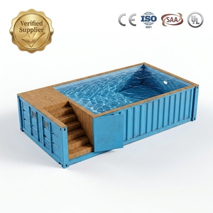 <span class=keywords><strong>Piscine</strong></span> à conteneur isolée - Température constante pour la natation toute l'année - Product Image 1