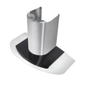 <span class=keywords><strong>Hotte</strong></span> <span class=keywords><strong>de</strong></span> cuisinière murale en verre incurvé <span class=keywords><strong>de</strong></span> 90cm avec conduits ou sans conduits 5g - Product Image 1