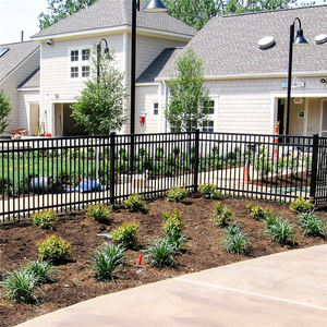 Bán Buôn Hàng Rào Hồ Bơi Giá Rẻ Theo Xu Hướng Cho Sân Hàng Rào Sắt Rèn Hàng Rào Nhôm Dân Dụng - Product Image 5