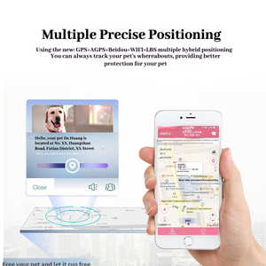 New Design Waterproof SOS <strong>App</strong> Real-Time Remote Monitoring Pet Tracker Collar GPS Positioning With Two Way <strong>Voice</strong> <strong>Call</strong> - Product Image 4