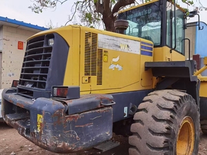 Chargeur sur pneus d'occasion Komatsu WA380 d'origine japonaise, 5 tonnes, Komatsu WA380 WA320, chargeur sur pneus d'occasion - Product Image 2