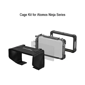 Kit de Soporte para Monitor SMALLRIG 3788B para Ninja <span class=keywords><strong>V</strong></span>/Ninja <span class=keywords><strong>V</strong></span>+, Jaula de Protección de Aleación de Aluminio, Parasol, Protector de Pantalla, Carcasa <span class=keywords><strong>Atomos</strong></span> - Product Image 3