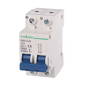 2 Pole 500V MCB DC Circuit Breakers Für PV Solar System