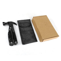 10 en 1 mini marteau multitool équipement de camping et marteau de travail pince couteau de survie