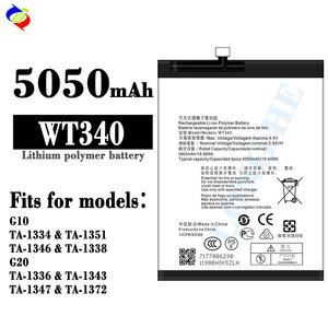 แบตเตอรี่แท้สำหรับเปลี่ยน ใช้ได้กับโทรศัพท์มือถือ Nokia G10 รุ่น <span class=keywords><strong>TA</strong></span>-1334 <span class=keywords><strong>TA</strong></span>-1351 <span class=keywords><strong>TA</strong></span>-1346 และ G20 จำนวน 1 ชิ้น - Product Image 2