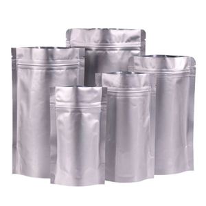 Sacs d'emballage pour thé en aluminium argenté écologiques avec logo personnalisé 2026, pack promotionnel - Product Image 2