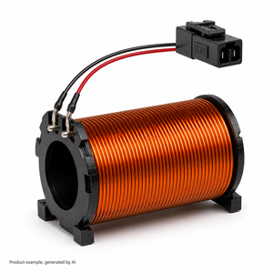 Fil de cuivre pour enroulement de bobines de précision, isolation classe F H de 0,02 à 2,0 mm pour moteurs et capteurs - Product Image 1
