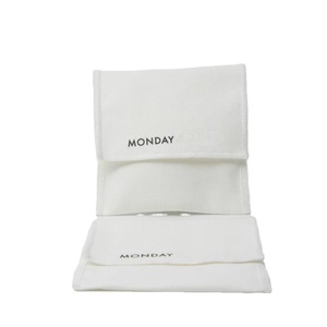 New Product Custom Logo Printed Cotton <b>Envelope</b> Dust Flap Packing Bag Recyclable <b>Envelope</b> <b>Gift</b> Jewelry Pouch - Product Image 1