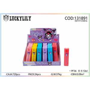 Lot de 24 bâtonnets de parfum parfumés aux fleurs en boîte de présentation, 12 ml, style brume parfumée au lait et au Moyen-Orient - Product Image 1