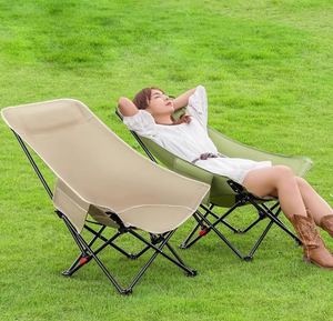 Outdoor Adjustable Moon <b>Chair</b> with High Back and <b>Reclining</b> Function, Portable, Ultra-light,Suitable for Outdoor Use - Product Image 3