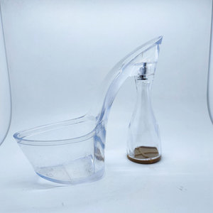 Tùy chỉnh thiết kế PC Giày phụ kiện minh bạch hộp đêm cao gót giày đế ngoài Thời Trang Phụ nữ dép duy nhất - Product Image 2