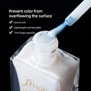 JTING OEM, Etiqueta Privada Disponible, Crema Protectora para Cutículas, 15 ml, Cinta Líquida para Uñas, Esmalte de Uñas en Gel UV - Product Image 3