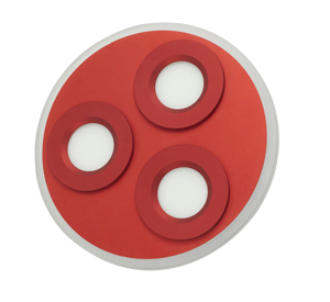 12V <span class=keywords><strong>LED</strong></span> vòng ánh sáng Trần, bề mặt gắn kết triple-ring Dome bảng điều chỉnh cho <span class=keywords><strong>RV</strong></span> Caravan thuyền cabin - Product Image 1