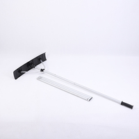 Râteau à neige pliable en alliage d'aluminium Wolin CY-SF02, durable, 6,3 m, connexion à verrouillage rapide, logo personnalisé