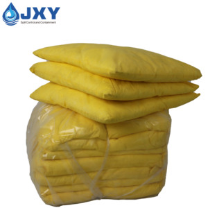 Almohadas Absorbentes para Materiales Peligrosos, para Limpiar Pequeños Derrames de la Mayoría de Ácidos, Bases, Refrigerantes, Pinturas, Solventes y Productos Químicos Peligrosos - Product Image 6