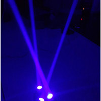 Fengya FY-912A Projecteur de scène DJ Club LED 3x10W RGBW 4-en-1 à tête mobile personnalisable 60W Garantie 1 an AC90-240V