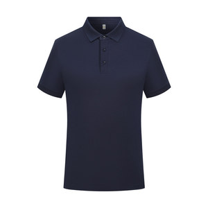 Polo Shirt Short Sleeve Solid Color Cotton Work Wear Daily Use Green - Product Image 2