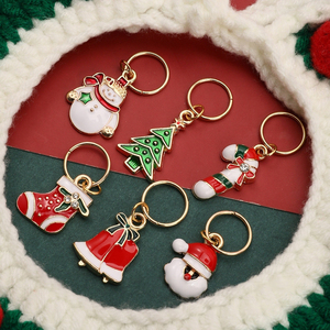 Pequeño <span class=keywords><strong>Don</strong></span> hebilla accesorio de lana para Halloween Navidad goteo aceite aleación marca hebilla suéter marca Pin Stitch Maker costura - Product Image 4