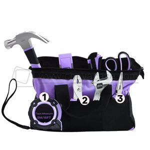 Sac <span class=keywords><strong>à</strong></span> outils portable OEM <span class=keywords><strong>à</strong></span> large ouverture pour plombier et <span class=keywords><strong>électricien</strong></span> avec pieds en caoutchouc - Product Image 2