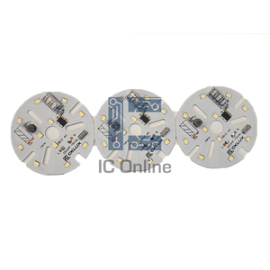 Downlights DOB LED <b>PCBA</b> board power 6W 7pcs 36V 1W size 48*48mm SMT electrolysis 3.3uf 400v Current 18-20mA DOB <b>PCBA</b> supplier - Product Image 1
