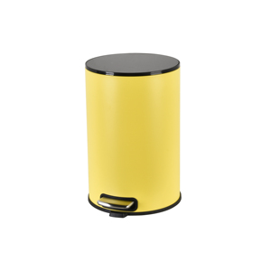 Victoire — poubelle à poussière de 8l, poubelle à pédale revêtu de couleur, vente en gros, corbeille à poussière - Product Image 3