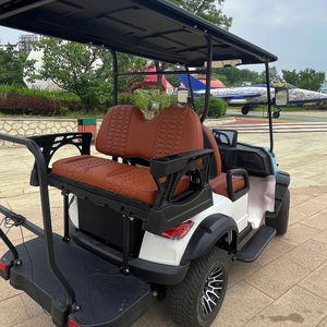 Voiturette de golf électrique personnalisée à 4 places avec batterie au lithium pour routes non publiques - Product Image 3