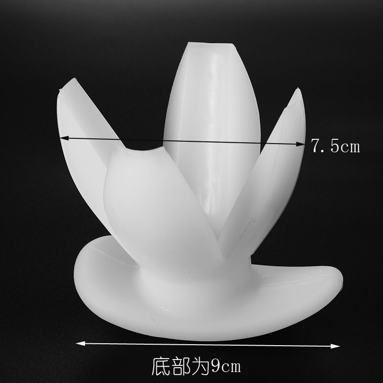 lotus anal plug Plug Anal vibrador de Silicona con rotación a Control Remoto main image 1