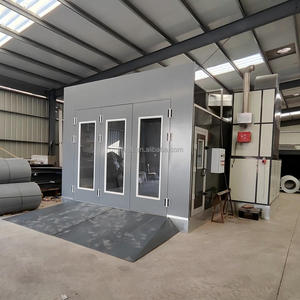 Chambre de peinture à température constante avec filtre haute efficacité et éclairage <span class=keywords><strong>LED</strong></span> pour un processus de cuisson efficace en cabine de peinture automobile - Product Image 4
