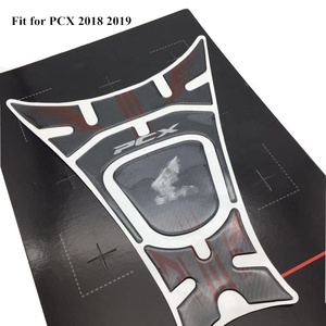 Autocollant de réservoir d'huile et de gaz pcx125/pcx150 modifié, étiquette 3D en fibre de carbone, en résine, pour pcx125 150 18 19, 20 pièces - Product Image 6