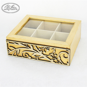 Hecho a mano de la <span class=keywords><strong>joyería</strong></span> de almacenamiento caja de embalaje de cajas con tapa de vidrio - Product Image 4