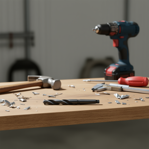 Fervi Tapered Shank Twist <b>Drill</b> <b>Bit</b> 10mm For Metal Wood Plastic Drilling - Product Image 3