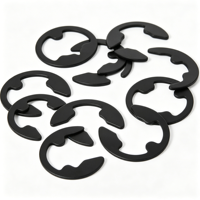 Black Alloy Steel E Clip E-Clip External Retaining Ring 13mm 14mm 15mm 16mm 17mm 18mm 19mm 20mm 22mm 24mm 25mm 26mm 30mm