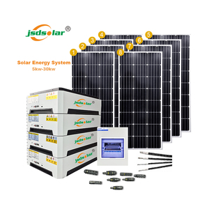 Off Grid Home Use 5kw Photovoltaic System <b>Solar</b> <b>Power</b> Hybrid <b>Kit</b> 15KW 20KW - Product Image 1