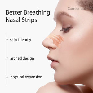 Kunden spezifische selbst klebende Vliesstoff aufnahme Atmen Nasen streifen Starter Sport Nasen band Nasen dilatator Nasen streifen - Product Image 2