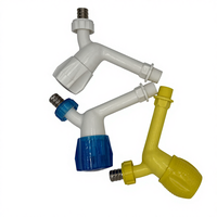 Robinet en plastique poli à col long KUTE Factory, moderne, de haute qualité et à prix abordable, pour machine à laver, évier de cuisine et lavabo de parc, à montage sur plan.