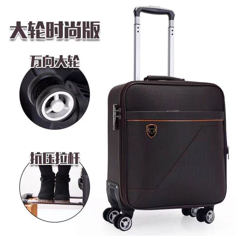 Valise à roulettes universelles marron 809