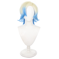 Wig Cosplay Michael Kaiser dari Blue Lock untuk Pria