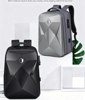 Tas Ransel Laptop Bisnis Fashion Grosir 2026 Tahan Air Bahan Poliester dengan Port USB untuk Pengisian Daya, Tas Selempang Outdoor