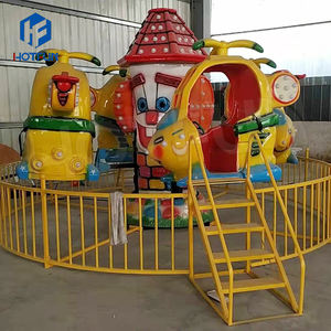 Exciting Safe Durable Fiberglass & PP Interactive Realistic Adorable Sturdy Kids Plane Ride for <b>Trampoline</b> Parks - Product Image 4