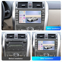 Radio Multimedia con Pantalla Táctil Android Auto MEKEDE para Toyota Corolla Auris E150 2007-2011 de 8 Pulgadas