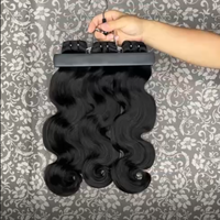 Cheveux vierges vietnamiens Remy, ondulés, 100 % naturels, cuticules alignées, cheveux indiens, double trame, extensions humaines, meilleur prix de gros