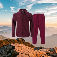 Ensemble de survêtement décontracté pour homme, nouvelle collection automne, t-shirt à manches courtes et short, ensemble 2 pièces en tissu gaufré, vêtements de marque pour homme