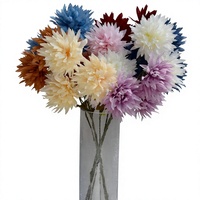Vente flash : Fleurs artificielles de dahlias pour bouquets de mariage, centres de table, arrangements et bouquets de demoiselles d'honneur