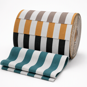 Tessuto Olefin <span class=keywords><strong>Marina</strong></span> Stripe per Cuscini di Sedie a Bordo Piscina, Tessuto per Tappezzeria da Esterno 310gsm ad Asciugatura Rapida - Product Image 2