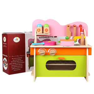 Jouets éducatifs Montessori les plus vendus, cuisine en bois multifonctionnelle, vente directe du fabricant pour garçons et filles - Product Image 4
