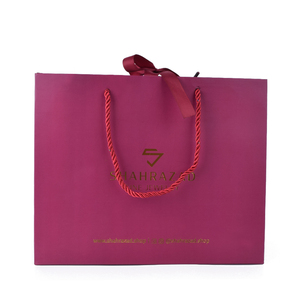 Vintage Washed Kraft Brown Paper <strong>Bag</strong> Flower Printing <strong>Bags</strong> Fancy <strong>Victoria</strong> <strong>Secret</strong> <strong>Pink</strong> Velvet <strong>Victoria</strong> Valentine - Product Image 3